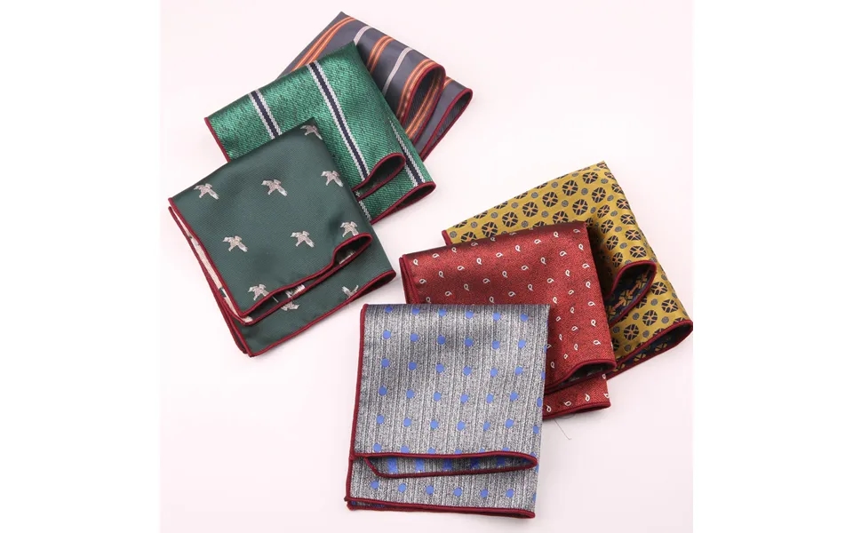 Men's Groom's Wedding Suit - Host New Year's Banquet Pocket Scarf