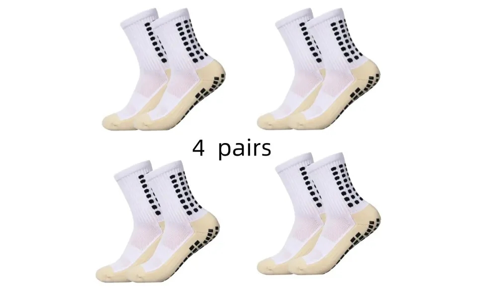 Men's Soc 4 Soccer Pairs Non-slip Of Grip Pad Football