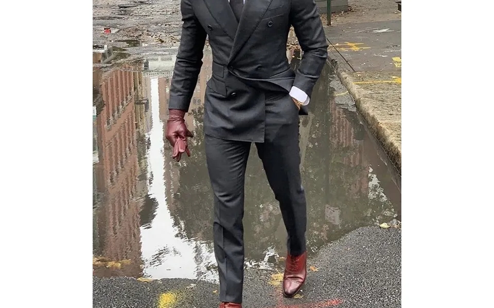 Men's Suit Business Casual Suit Men's Two-piece Bridegroom Best Man Wedding Banquet