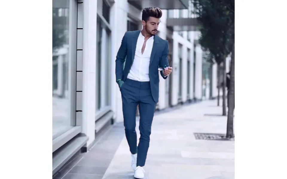 Men's Suit Business Casual Suit Men's Two-piece Groomsman Suit Wedding Banquet