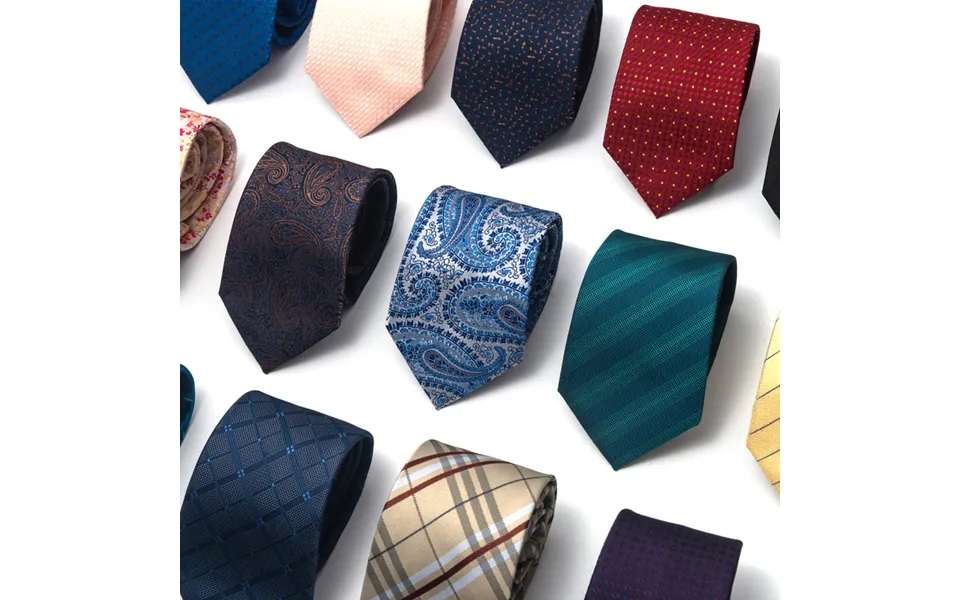 Men's Ties & Handkerchiefs Fashion Hot Selling 8cm Tie Casual Business Versatile Polyester Silk Tie Manufacturer