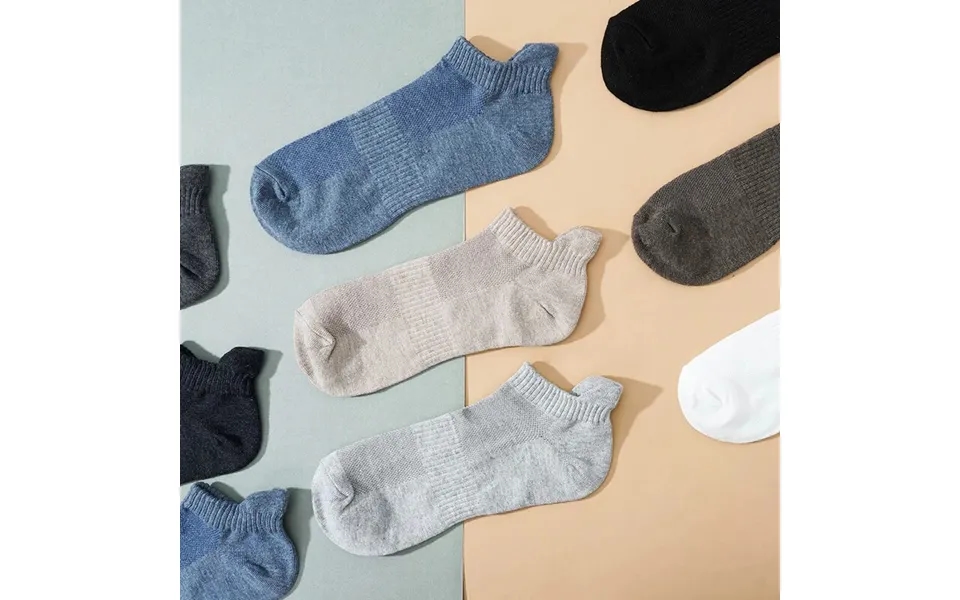 Mercury 5 Pcs Lot Spring Autumn Men's Ear Lifting Plus Size Wear Resistant Comfortable Breathable Sports Style Male Ankl