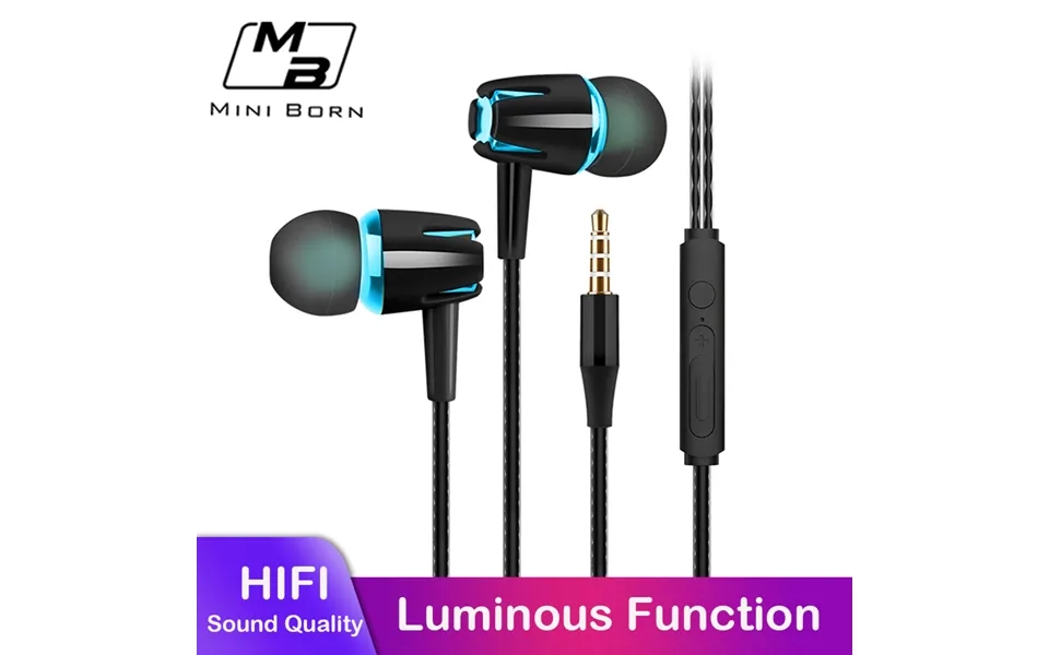 Mini Born Ear Phone In Ear Headphones Wired Earbuds Noise Canceling Headphone Hifi Sound Quality No Ear Pain Earphone Hi