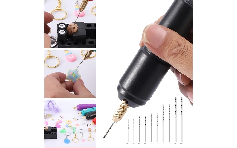 Mini Electric Drill 5v 2a Low-power Precision Tool For Pearl Drilling - Jewelry Making & Diy Crafting Usb-powered