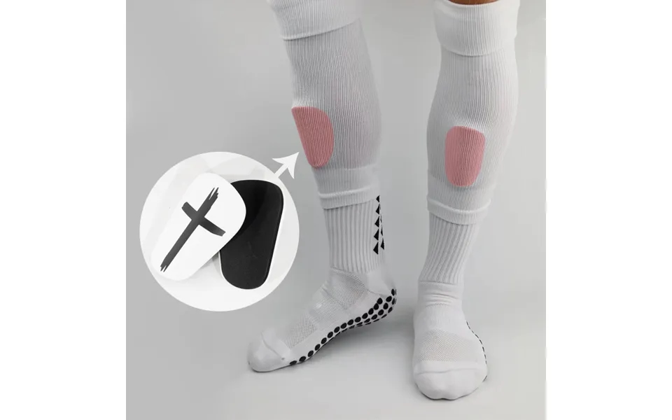 Mini Football Leg Pads Men's And Women's Thickened Cross Leg Pads Insert Sports Pads