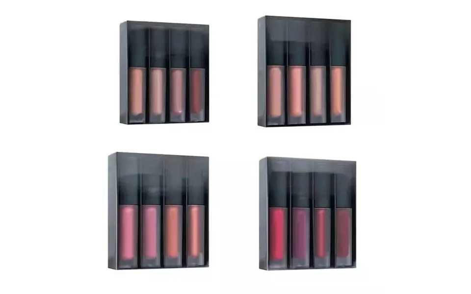 Mini Lip Gloss Set Lip Gloss Set Lip Gloss Set 4 Sets Lip Gloss Set 4 Sets Matte Lip Gloss