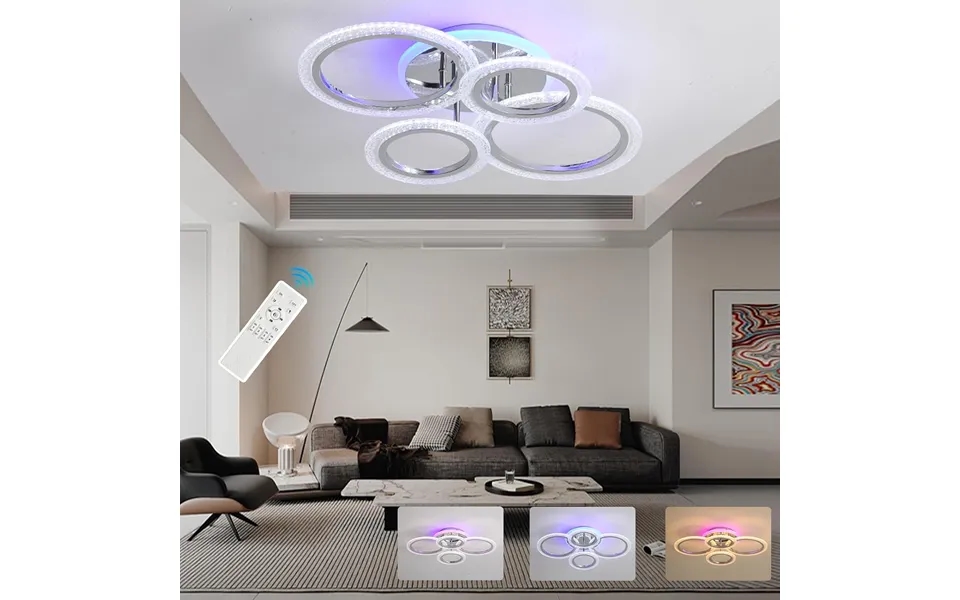 Modern Ceiling Light,50w Flush Mount Ceiling Lights,dimmable Bedroom Light Fixtures Ceiling For Bedroom,kitchen,laundry