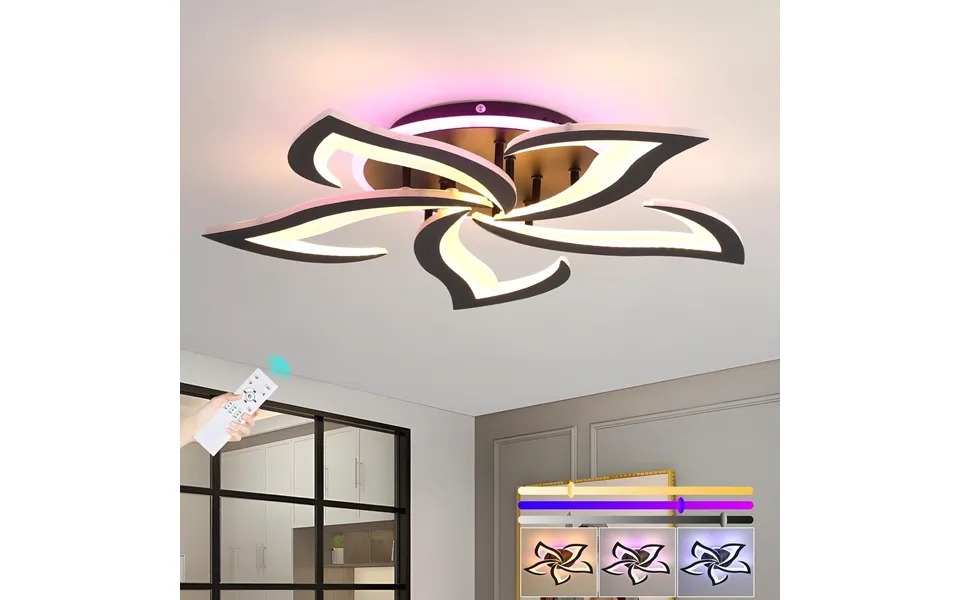 Modern Led Ceiling Light - Remote Control Acrylic Ceiling Lamp Fixture For Living Room Dining Room Bedroom,light Fixture