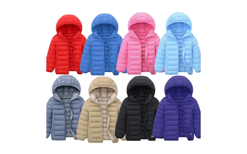 Mother & Kids Children's Lightweight Children's Down Padded Jacket Boys And Girls Padded Jacket Short Baby Padded Coat