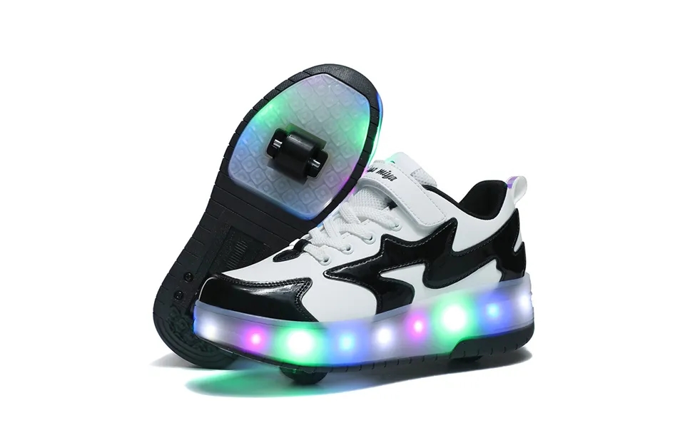 Mother & Kids Student Running Shoes Four-wheel Children's Roller Skates Men And Women Detachable Wheel Shoes Skateboard
