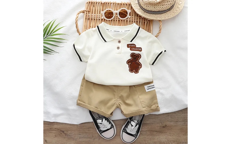 Mother&kids Baby Boys Summer T-shirt Baby Boys Breathable Short Sleeved Shorts Summer Baby Clothes Baby
