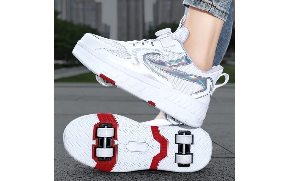 Mother&kids Four-wheeled Roller Skates Children's Roller Skates Boy Student Roller Skates Invisible Shrinkage Deformatio