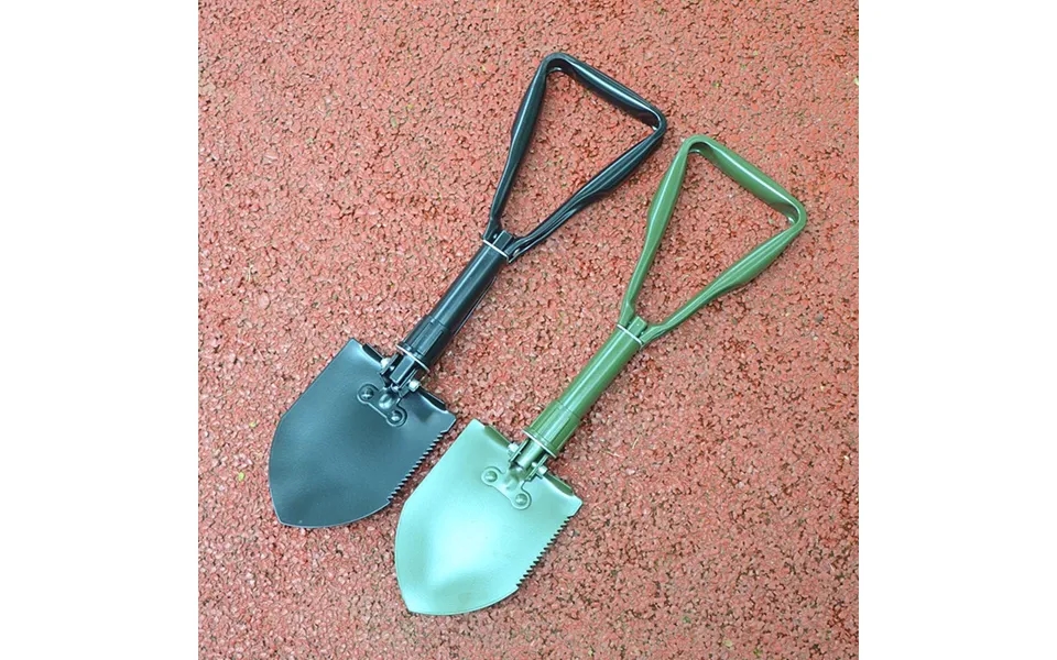 Multi-function Folding Military Shovel With Oxford Carry Bag Compact - Durable & Portable For Camping