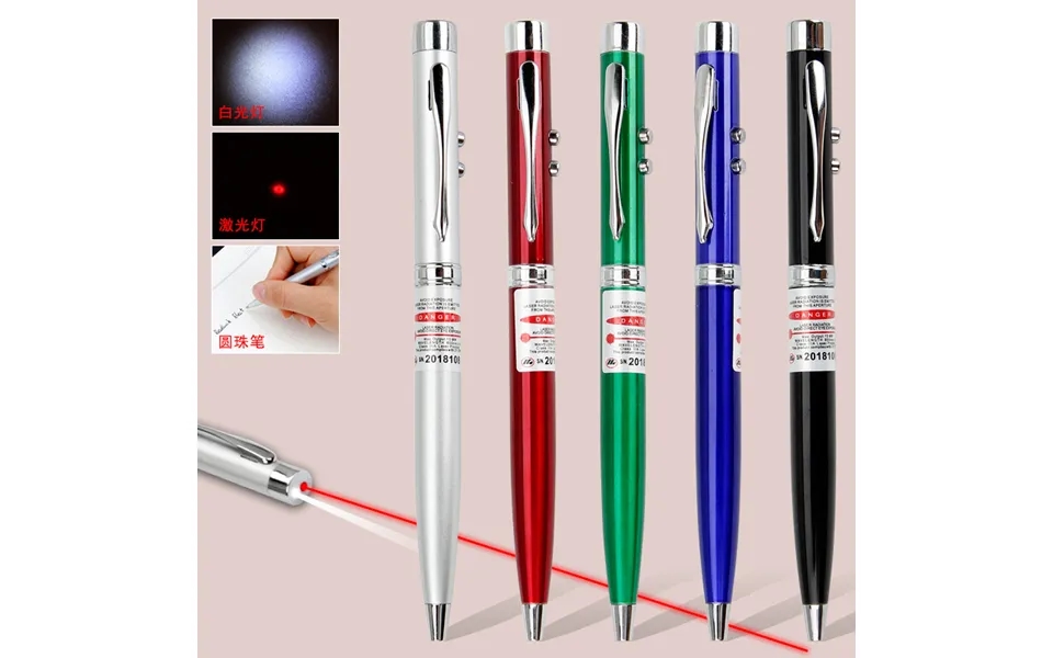 Multifunctional Laser Pointer Pen With Led Lamp Infrared Cat Stick Creative Laser Ballpoint Pen Printing Logo