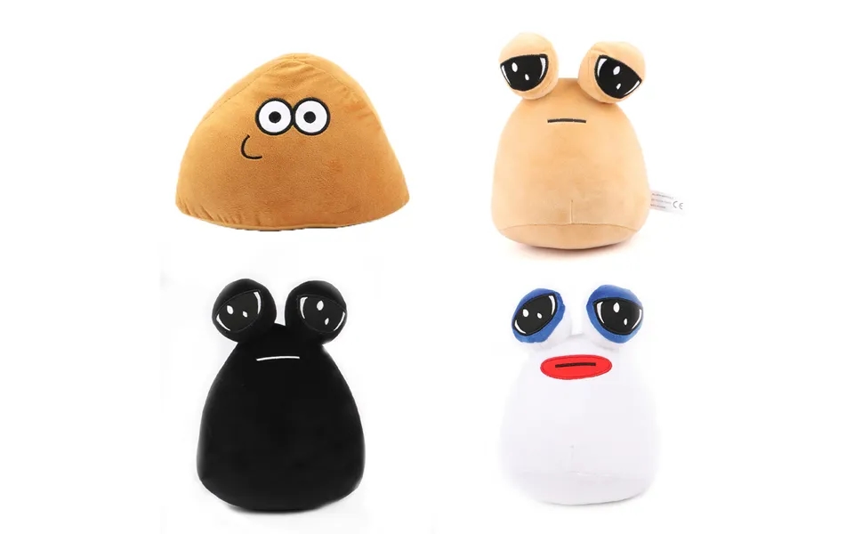 My Pet Alien Game Peripheral Pou Doll Cross-border Plush Toy Children's Gift Dropshipping