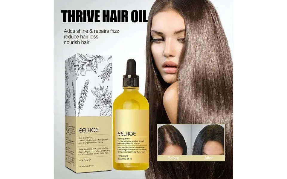 Natural Hair Growth Oil Dense Hair Essential Oil Anti Hair Loss Nourishing Hair Rosemary Hair Smooth Nourishment Essenti