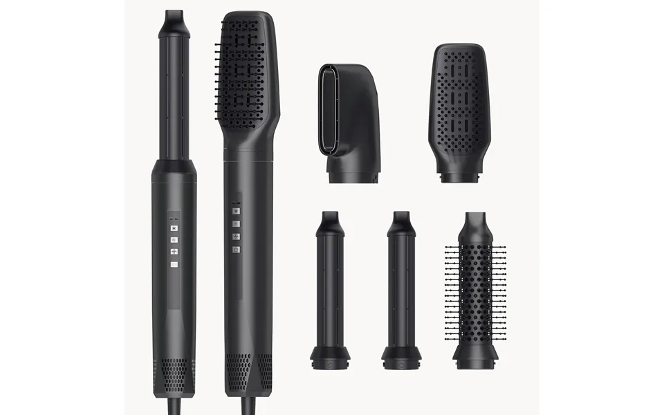 New High-speed Five-in-one Hot Air Comb Negative Ion Hair Dryer Hair Care Styling Comb Straight Roll Dual-purpose Multi-