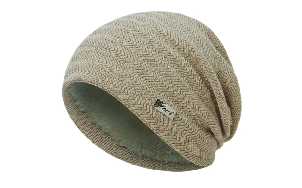 New Knitted Winter Outdoor Fur Insulation And Cold Protection Wool Pullover Hat