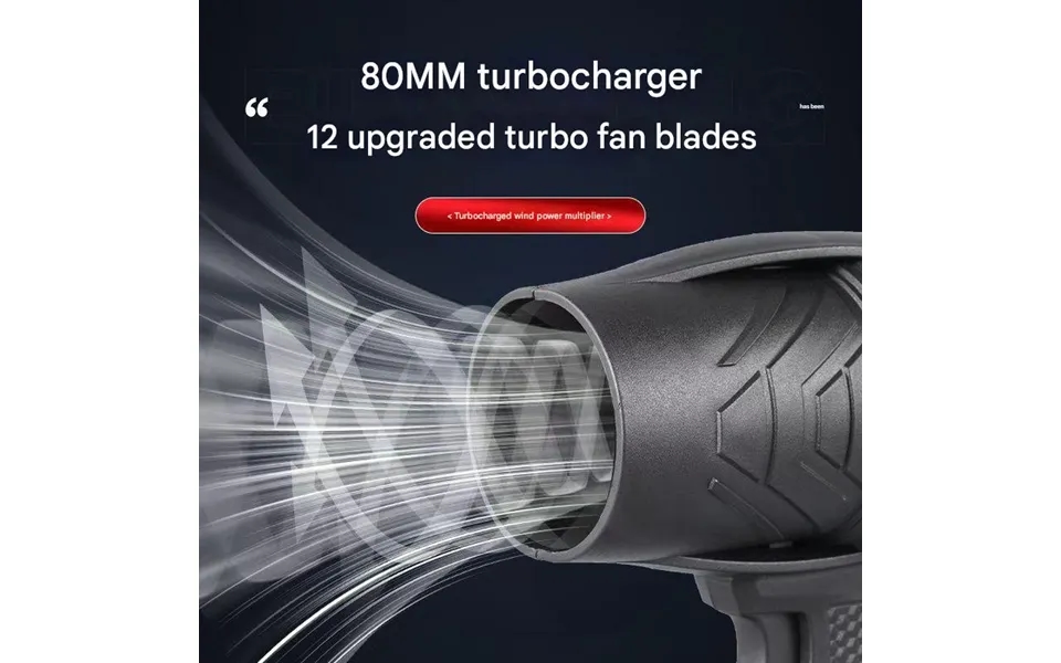 New Lithium Battery Storm Machine High Power Turbo Violent Fan Wireless Household Electric Industrial Hair Dryer