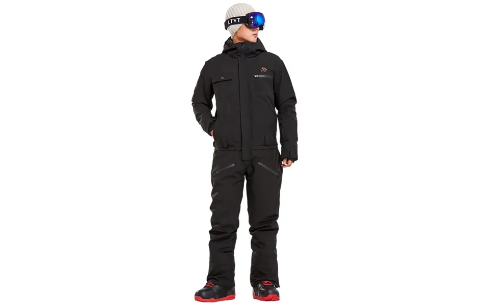 New Snowboard One-piece Ski Suit For Men Winter Windproof And Waterproof Male Couple Snowfield Control Thickened To Keep