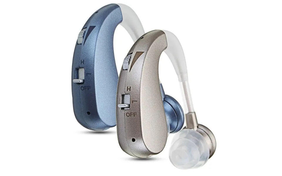 New Usb Rechargeable Ear Back Hearing Aid Sound Amplifier For The Elderly Z-04