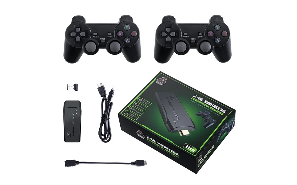 New Video Game Console 32gb 64gb Built-in 10000 Games Retro Handheld Game Console With Wireless Controller Video Games S