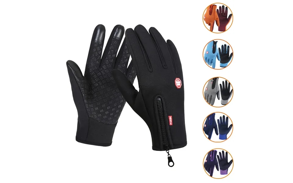 New Winters Men Women Touch Cold Waterproof Motorcycle Cycles Male Outdoor Sports Plus Veet Warm Running Ski