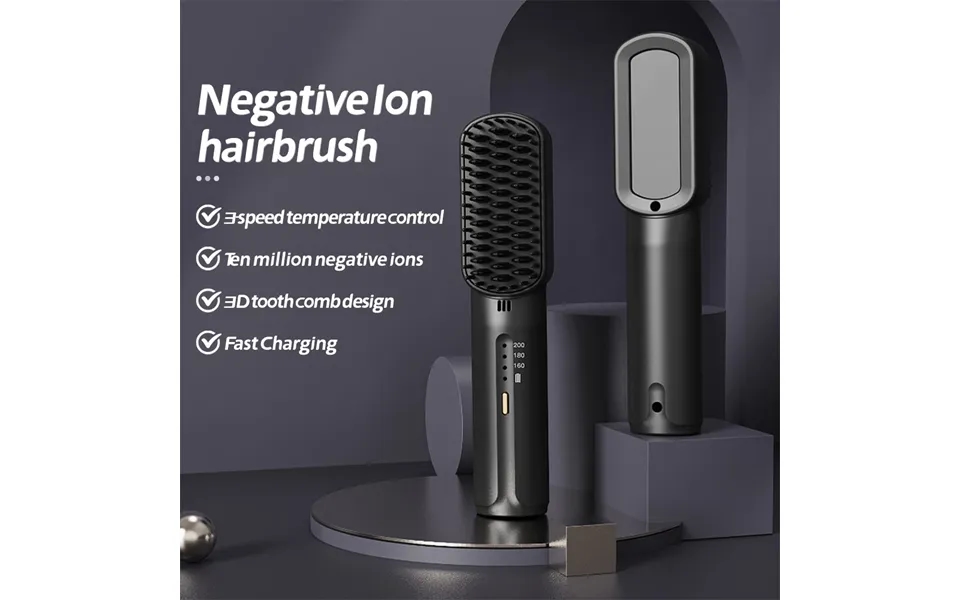 New Wired Charging Hair Straightener - Portable Usb Charging Hair Straightener