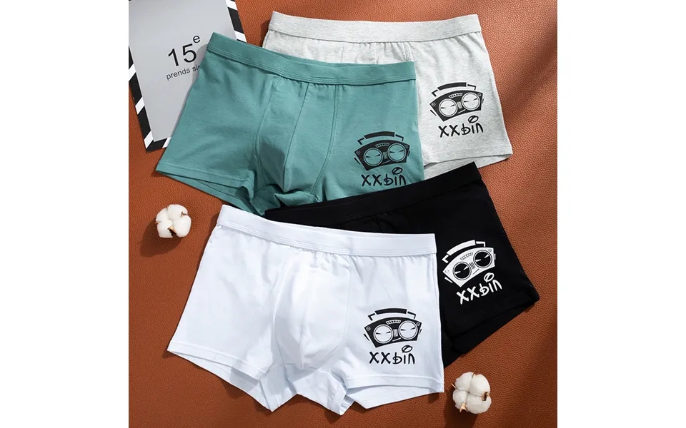 New2024 Trend Men's Pure Cotton Cartoon Breathable Personality - Cute Print