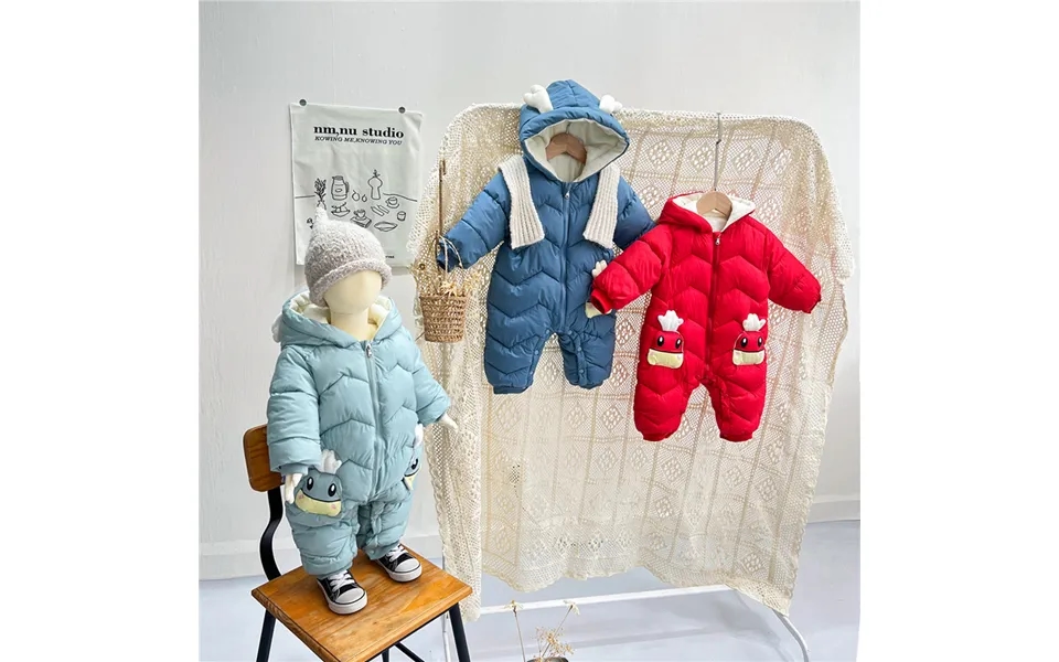 Newborn Baby Clothes - Winter Crawling Clothes