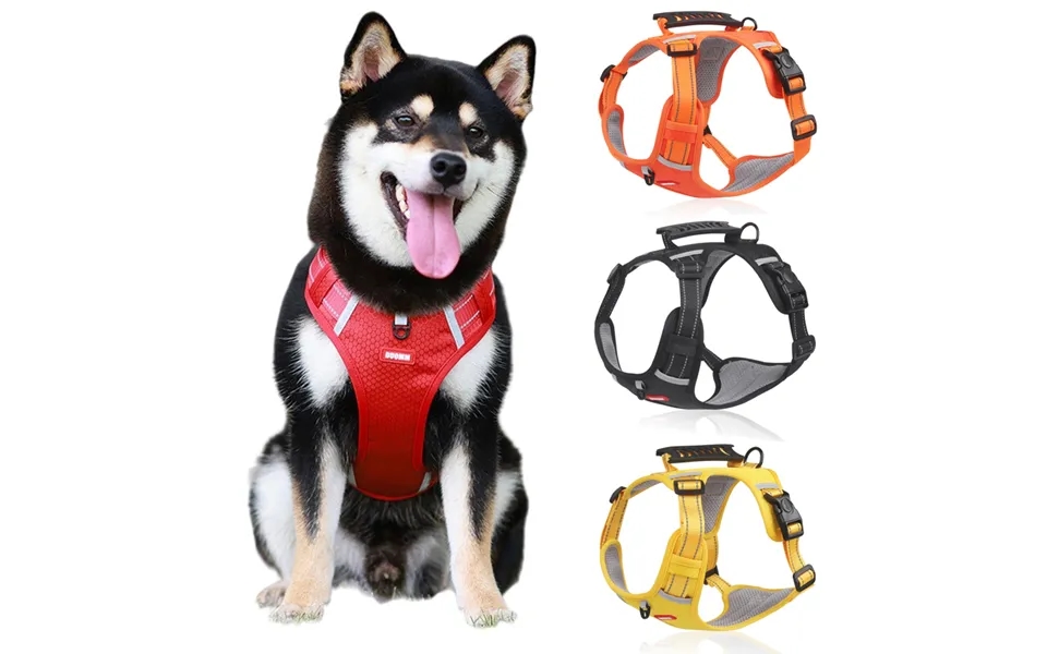 No-pull Adjutable Medium Dog Harne - Reflective Summer Vet For Large Dog