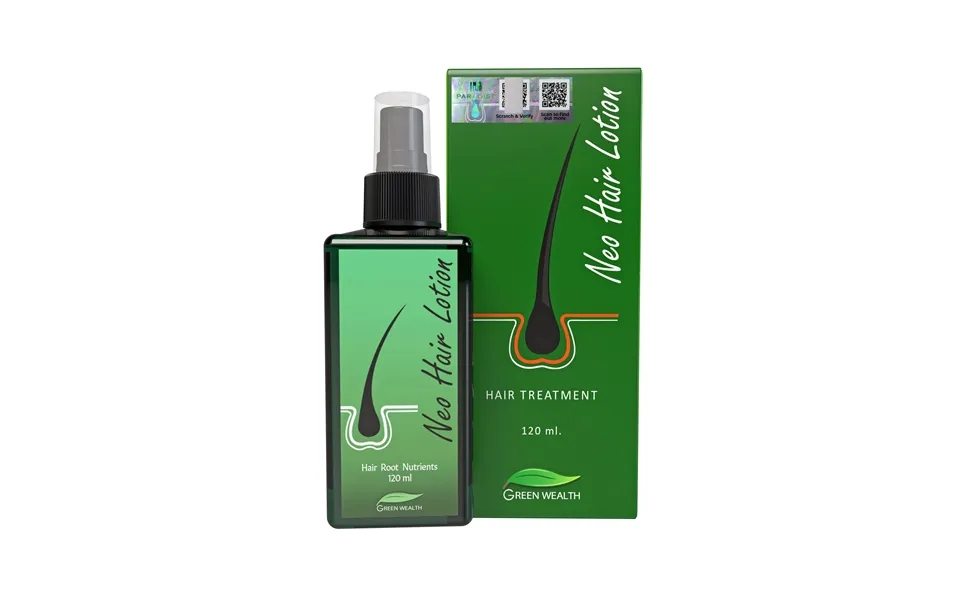 Original Paradise Made In Thailand For Hair Regrowth 120ml Green Wealth Neo Hair Lotion