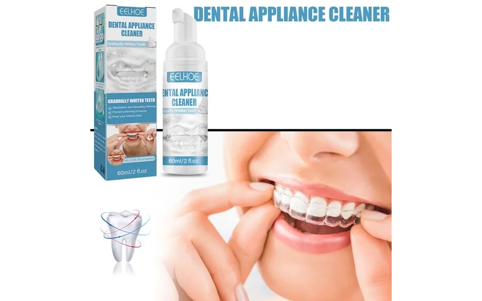 Orthodontic Foam Stain Removing Cleaning Care Tooth Sleeve Deep Cleaner