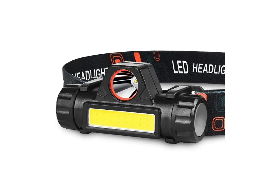 Outdoor Camping Rechargeable Portable Mini Cob Led Headlight Usb Rechargeable Fishing Headlight Built-in Battery Headlig