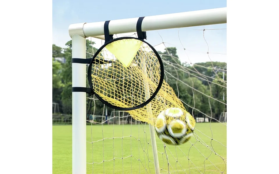 Outdoor Sports Football Goal Net Yellow Goal Net Football Set Piece Precision Shooting Training Equipment