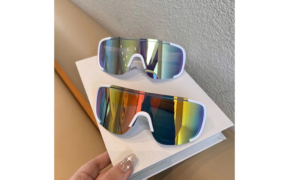 Outdoor Sports Riding Mountaineering Skiing Windproof Protective Sunglasses Black Frame Mercury Super Frame Slim Motorcy