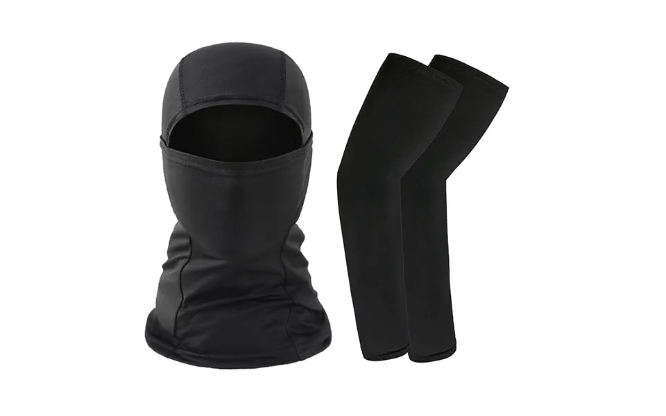 Outdoor Sunblock Ice Silk Cuff Riding Mask Head Breathable Adjustable Pullover Hat