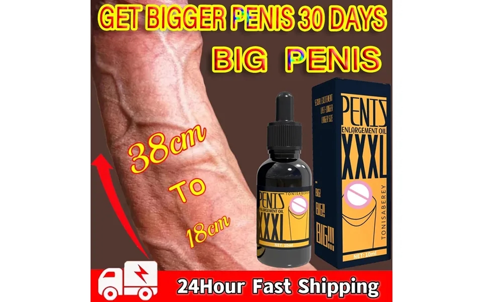 Permanent Thickening - Growth Enlargement Massage Men's Erection Lubricant Lncrease Plant Extracts Massage Oil 2023 Hot