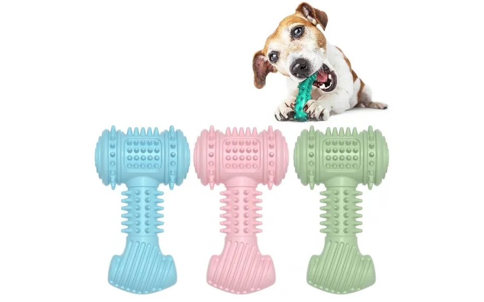 Pet Chewing Toys Hammer Shape Dog Teething Cleaning Stick