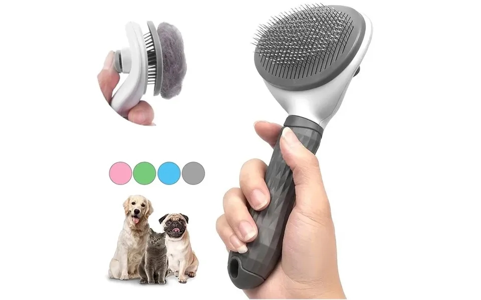 Pet Dog Brush Cat Comb Self Cleaning Pet Hair Remover Brush For Dogs Cats Grooming Tools Pets Dematting Comb Dogs Access