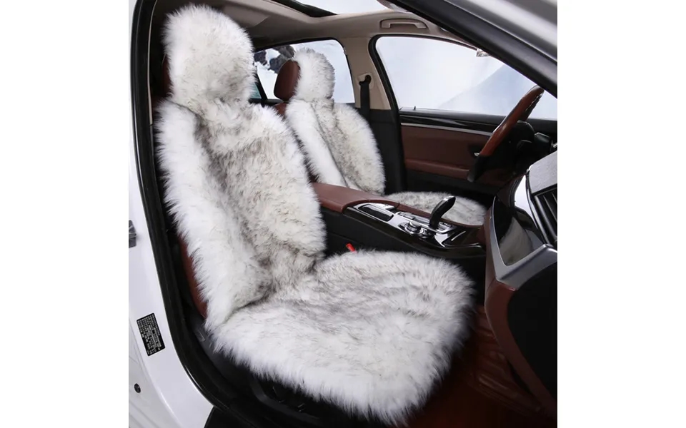 Plush Seat Cushion With Backrest Universal Seat Cushion Seat Cover