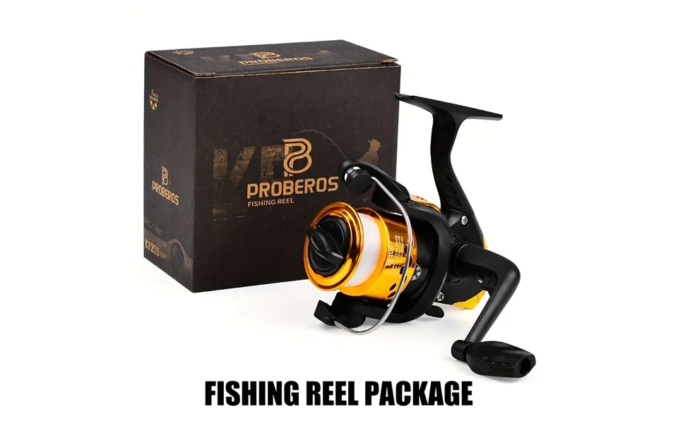 Proberos 1pc Gear Ratio 5.2 1 Spinning Reel With Fishing Line - Portable 1bb Plastic Fishing Reel