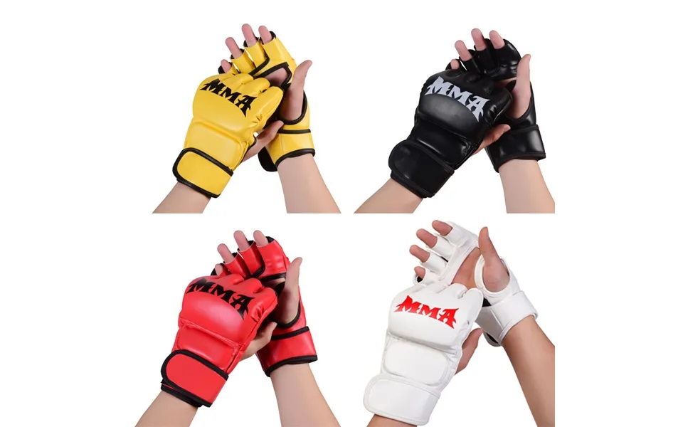 Professional Competition Uses Half Finger Boxing Gloves - Adult Children Free Boxing Ufc Boxing Gloves