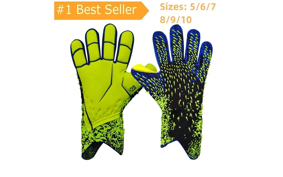 Professional Latex Waterproof Non-slip Gloves For Adult And Child Goalkeepers Training Soccer Goalkeeping Gloves