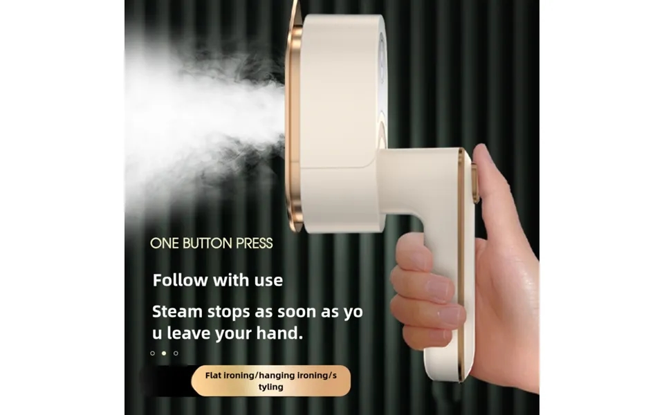 Professional Mini Steam Iron Handheld Portable Garment Steamer Dry Wet Clothes Ironing Machine Home Travel Electric Stea