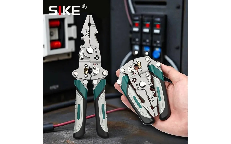 Professional Multi-function Wire Stripper Tool - Carbon Steel Blade, Durable & Compact For Electricians & Diy Enthusiast