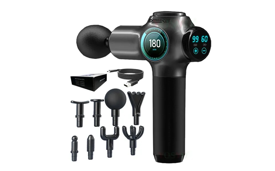 Professional Muscle Massage Gun 99 Speeds Electric Smart Massager Neck Body Relaxation Pain Therapy Fiess Sport Training