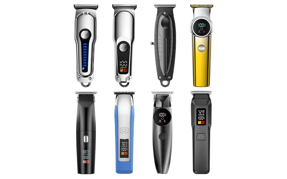 Professional Waterproof Cordless Hair Clipper For Men & Pets - Rechargeable Titanium Alloy Blade, Fast Charging, Low Noi