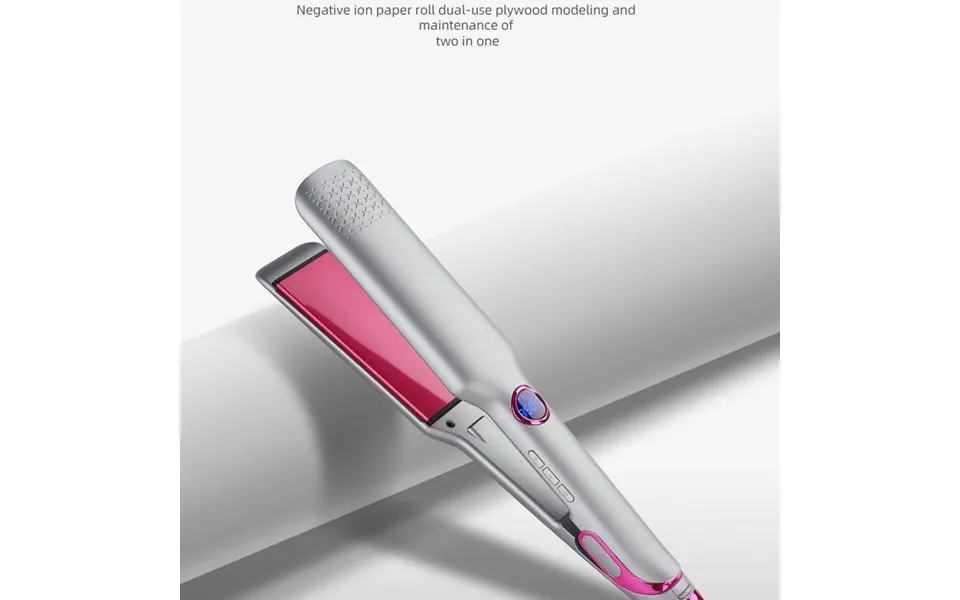 Professional Wide Hair Straightener Salon-grade Flat Iron With Swivel Cord Ceramic & Ionic