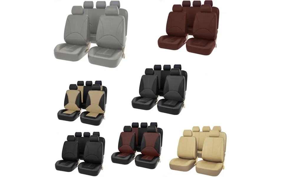 Pu Leather General Purpose Car Seat Covers Are Water And Dust Resistant